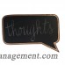 Wrought Studio Speech Bubble Wall Mounted Chalkboard VRKG3356